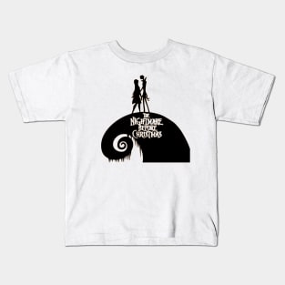 Jack and Sally - The Nightmare Before Christmas Kids T-Shirt